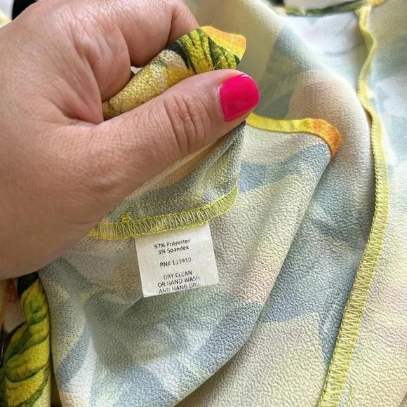 Show Me Your Mumu Piper Dress Citrus Lemons Sz M - Picture 14 of 14